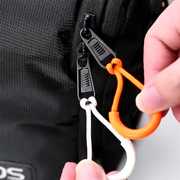 PVC Zipper Puller Backpack Clothing Tab