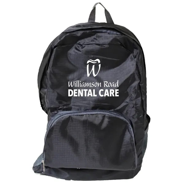 Foldable Water Resistant Ripstop Backpack Bag