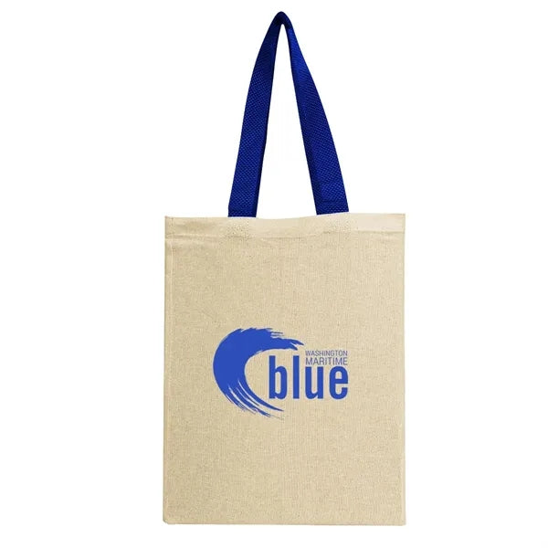 Natural Cotton Canvas Tote Bag