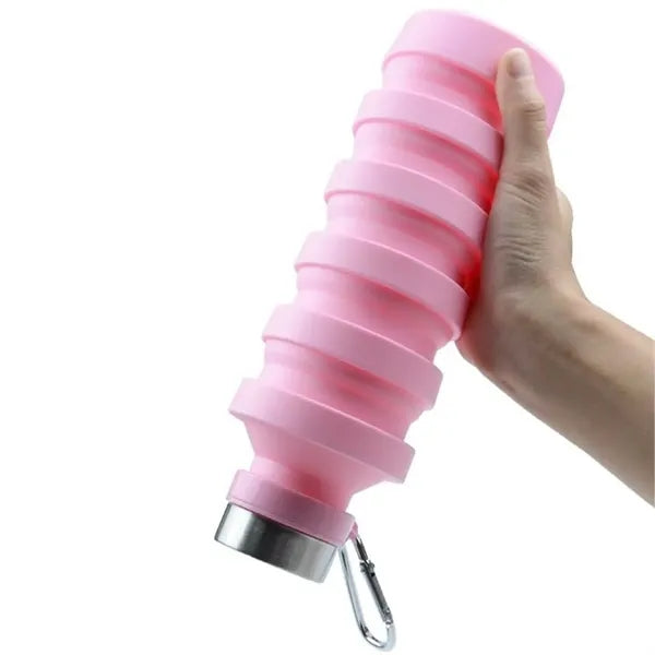 Collapsible Water Bottle Camping Reuseable Leak Proof Sports