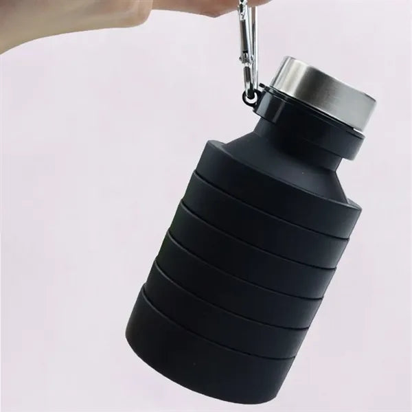 Collapsible Water Bottle Camping Reuseable Leak Proof Sports