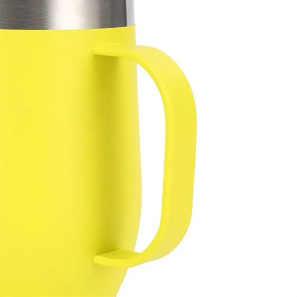 12oz Insulated Coffee Mug Handle Stainless Steel Double