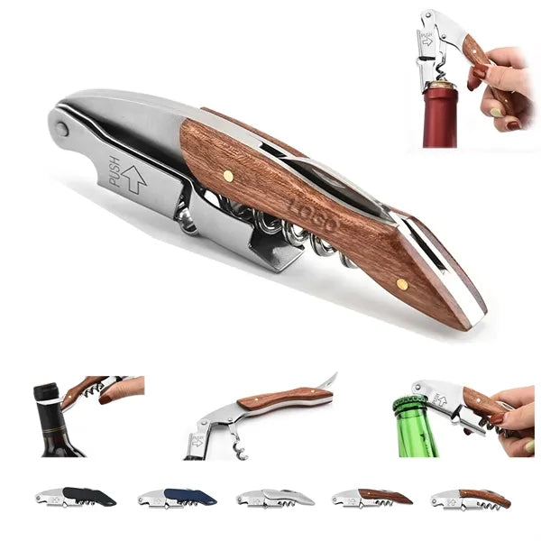Corkscrews for Wine Bottles With Cutter and Cap Remover