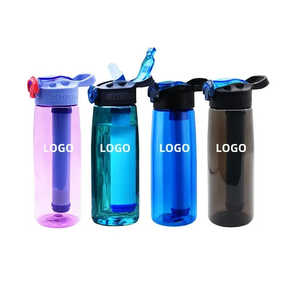 Portable Outdoor Water Purifier Bottle