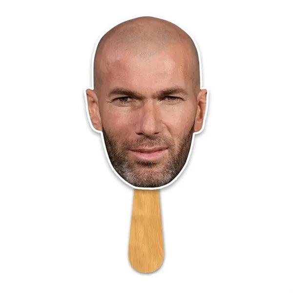 Face Cutout Hand Fan