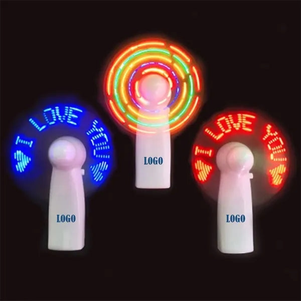 LED Mini Light-Up Handheld Personal Fan