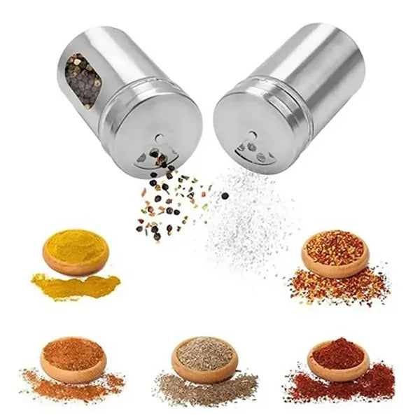 2.6 OZ Stainless Steel Seasoning Shaker