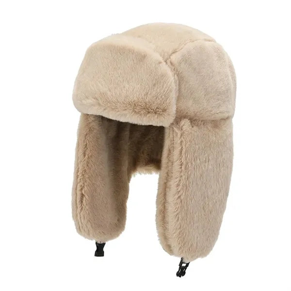 Women's Warm Trapper Ear Flap Hat with Buckle Trooper
