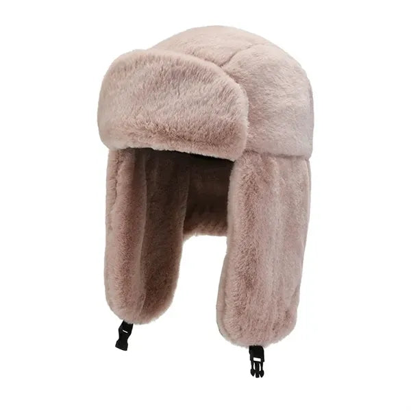 Women's Warm Trapper Ear Flap Hat with Buckle Trooper