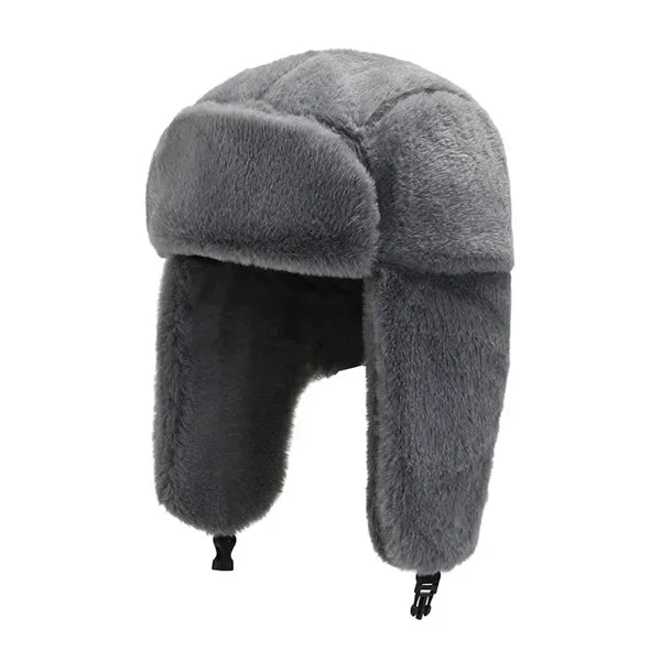 Women's Warm Trapper Ear Flap Hat with Buckle Trooper