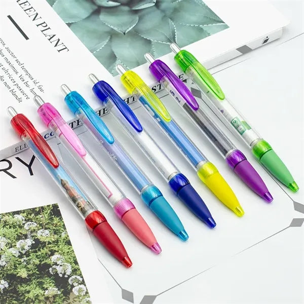 Retractable Pullout Banner BallpointPen Paper Scroll Pen
