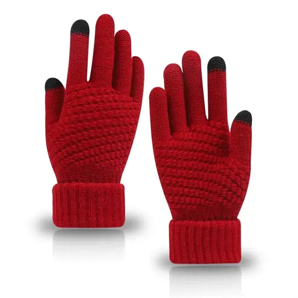 Warm and cold touch screen gloves