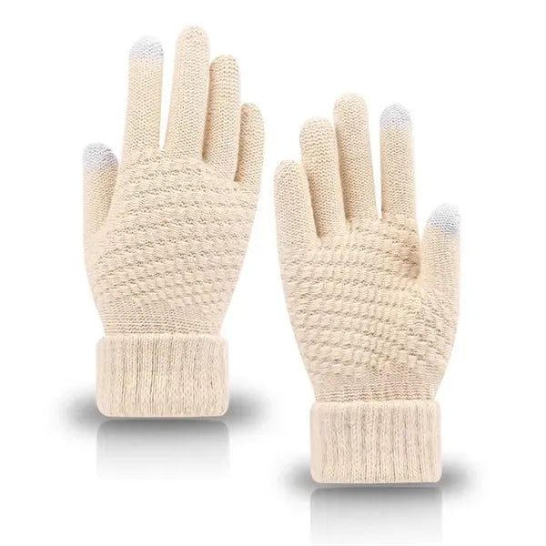 Warm and cold touch screen gloves