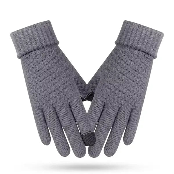 Warm and cold touch screen gloves