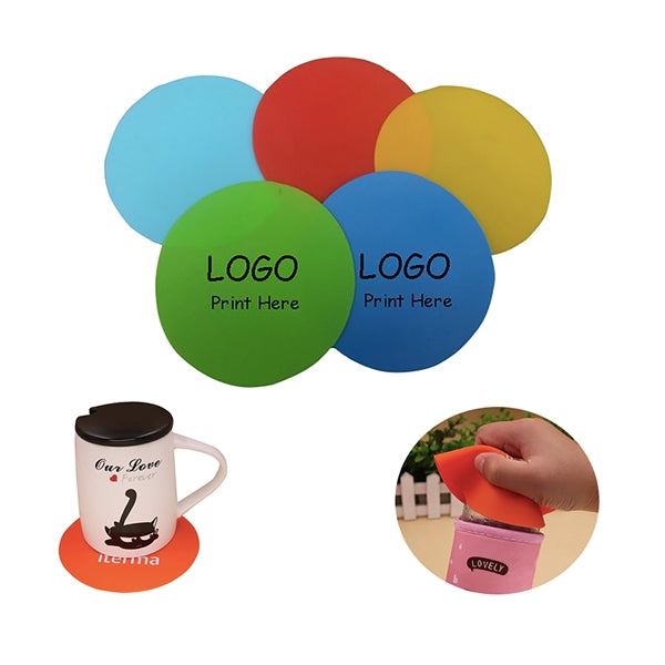 4 7/8" Round silicone Coaster / Jar Opener