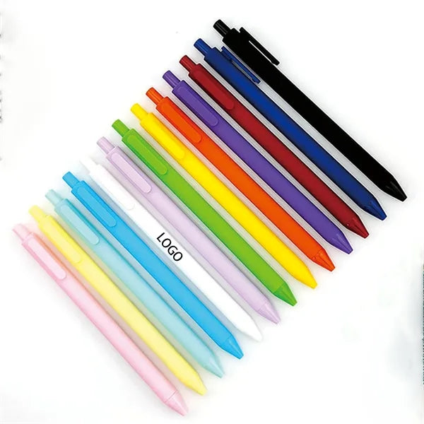 5mm Retractable Office Supplies Writing Ballpoint Pen