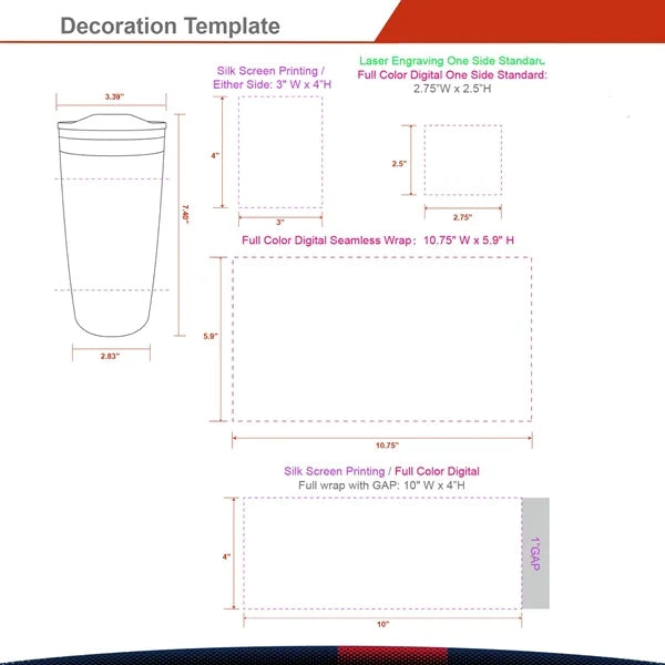 20 OZ. Gerik Insulated Tumbler