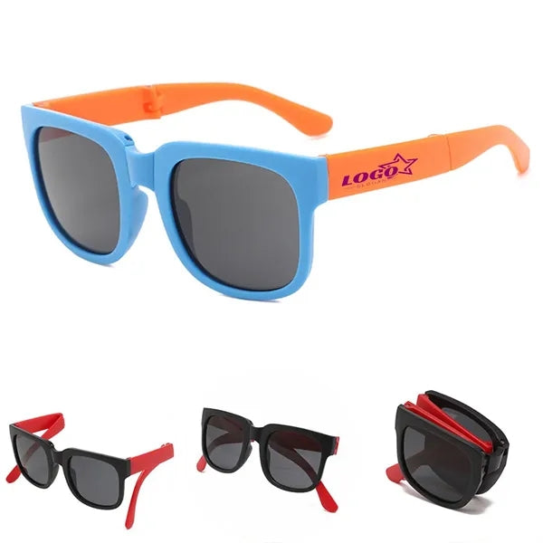 Foldable Polarized Sunglasses for Children with Box