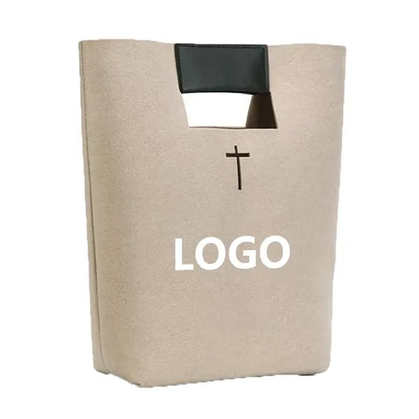 Bible Felt Tote Handbag