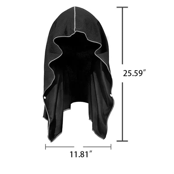 U-Shaped Cold Feeling Hoodie Towel