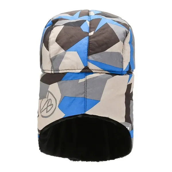 Men's Trooper Trapper Hat with Removable Face Mask Earflaps