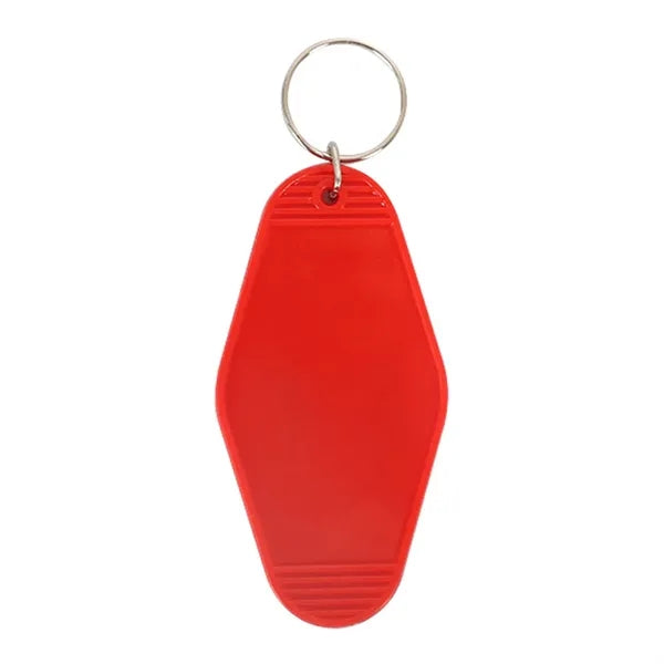 Vintage Style Motel Keychain Key Tag 3.5"