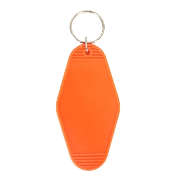 Vintage Style Motel Keychain Key Tag 3.5"
