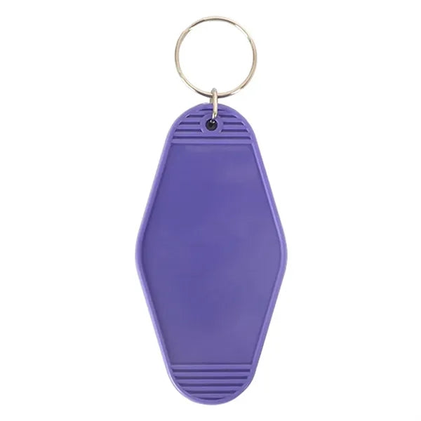 Vintage Style Motel Keychain Key Tag 3.5"