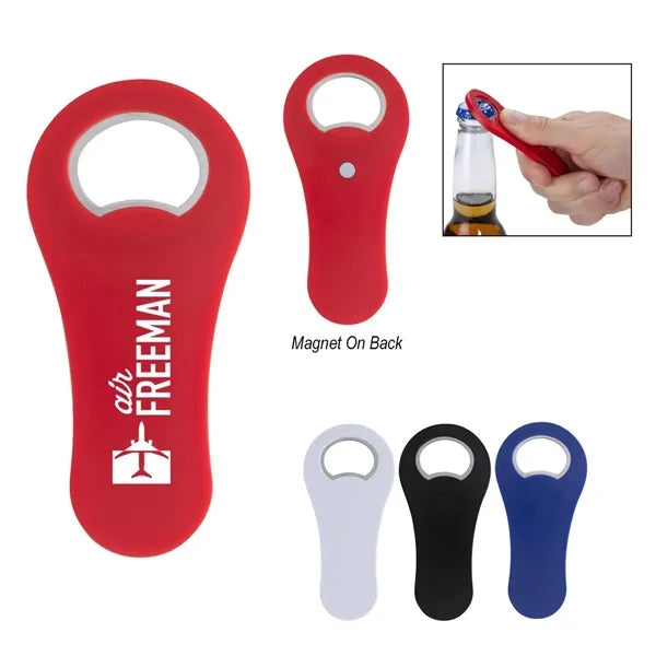 Microphone Shape Bottle Opener w Magnetic Attachment