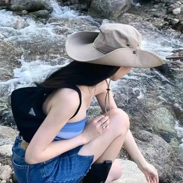 Bucket Sun Hat for Men Women UPF 50+ Foldable UV Protection