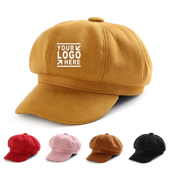 Women Winter Solid Vintage Hat Beret