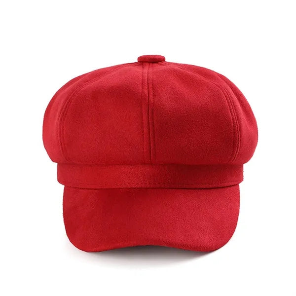 Women Winter Solid Vintage Hat Beret