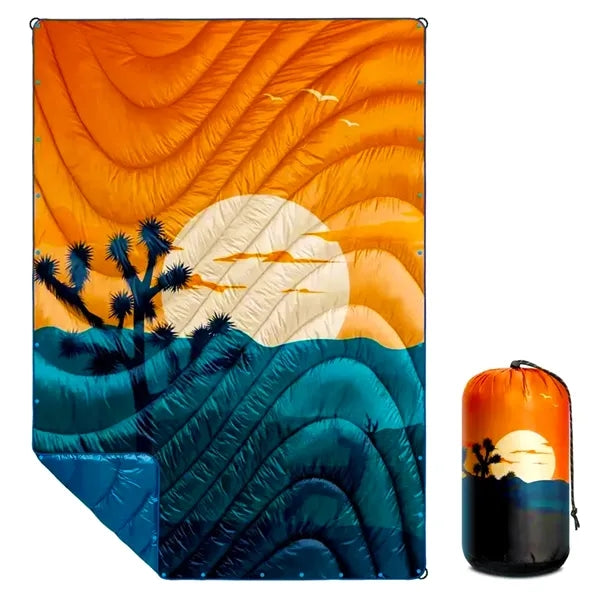 50'' x 60'' Warm Puffy Camping Blanket