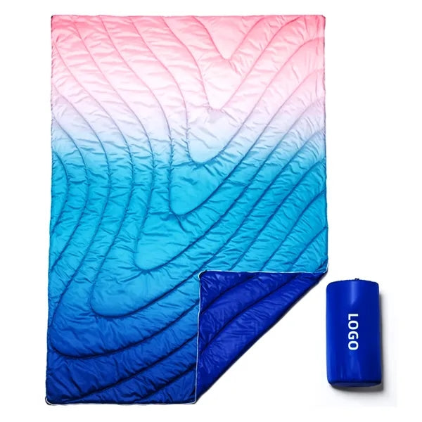 50'' x 60'' Warm Puffy Camping Blanket