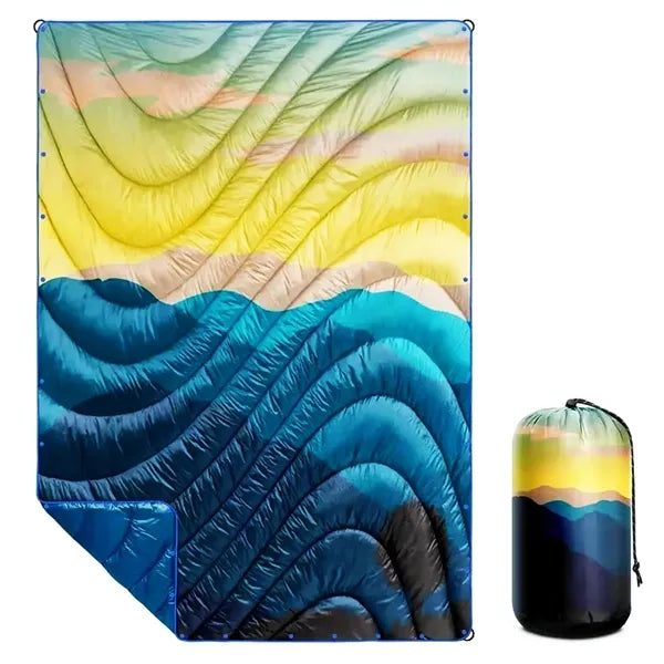 50'' x 60'' Warm Puffy Camping Blanket