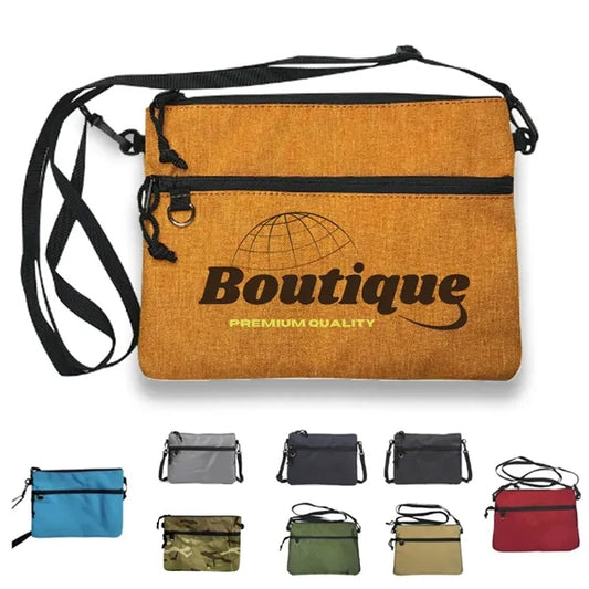 Shoulder Bag Wallet Zipper Closure For Shopping Outdoor
