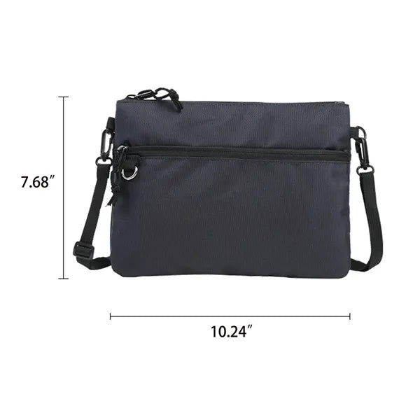 Shoulder Bag Wallet Zipper Closure For Shopping Outdoor