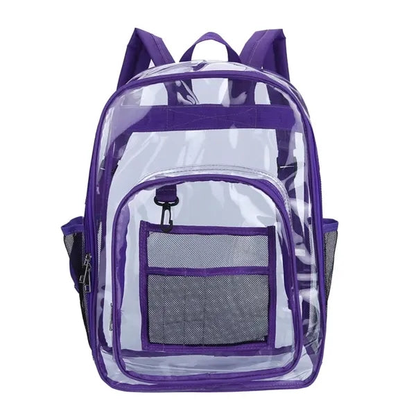 PVC Large Clear Waterproof Backpack