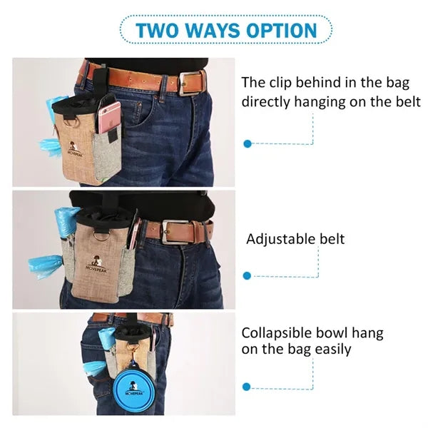 Dog Training Treat Bag