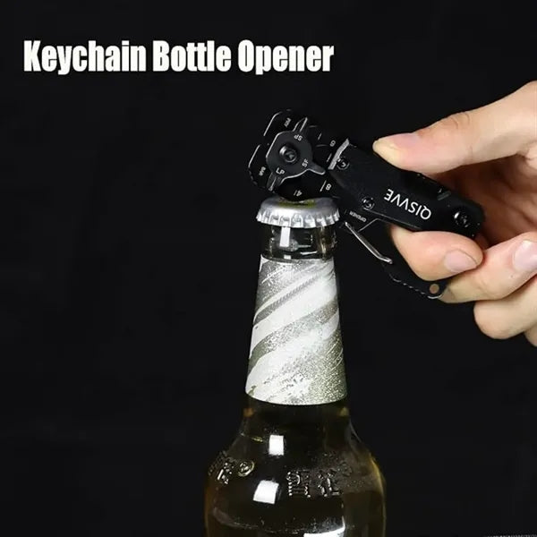 Outdoor Multitool Tool Key Ring Bottle Opener
