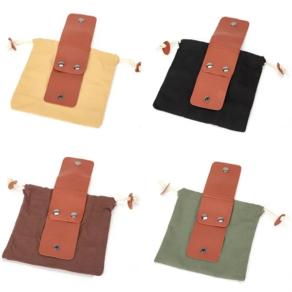 Outdoor Folding Canvas Storage Bag Portable Large Capacity