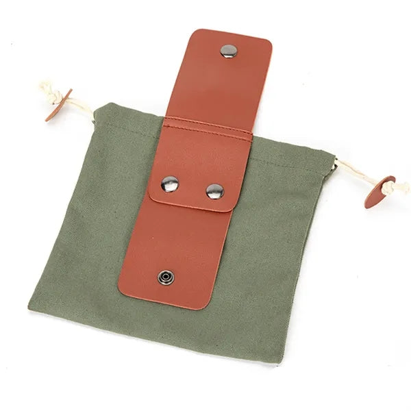 Outdoor Folding Canvas Storage Bag Portable Large Capacity