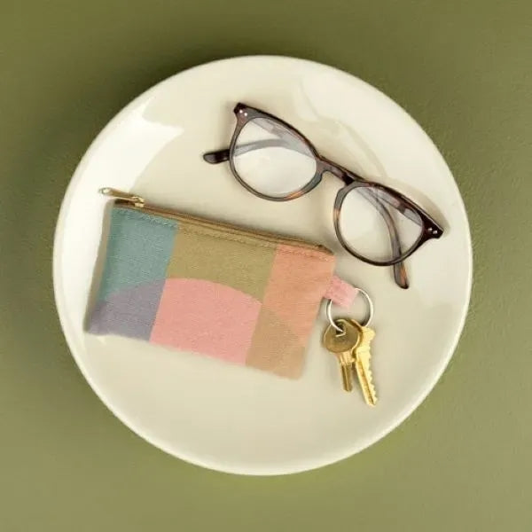 Penny Key Ring - 4cp Pigment Dyed Canvas