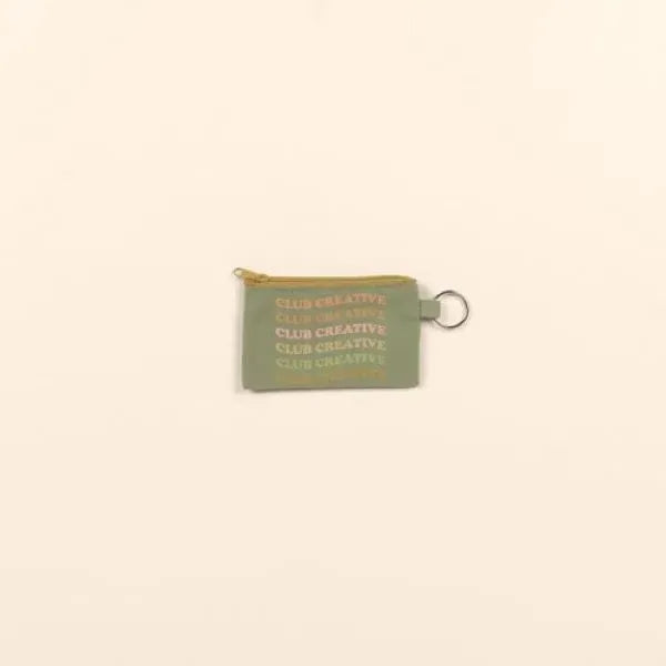 Penny Key Ring - 4cp Pigment Dyed Canvas