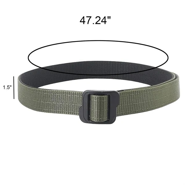 Tactical Nylon Belts for Men Adjustable Plastic Buckle