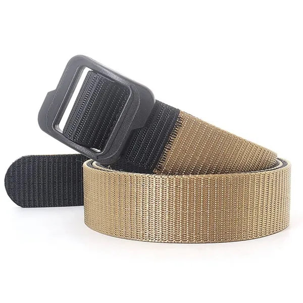 Tactical Nylon Belts for Men Adjustable Plastic Buckle