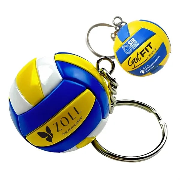 Volleyball Keychain Stress Ball