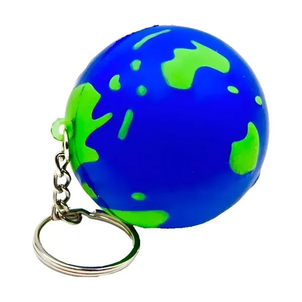 Earth Keychain Stress Ball