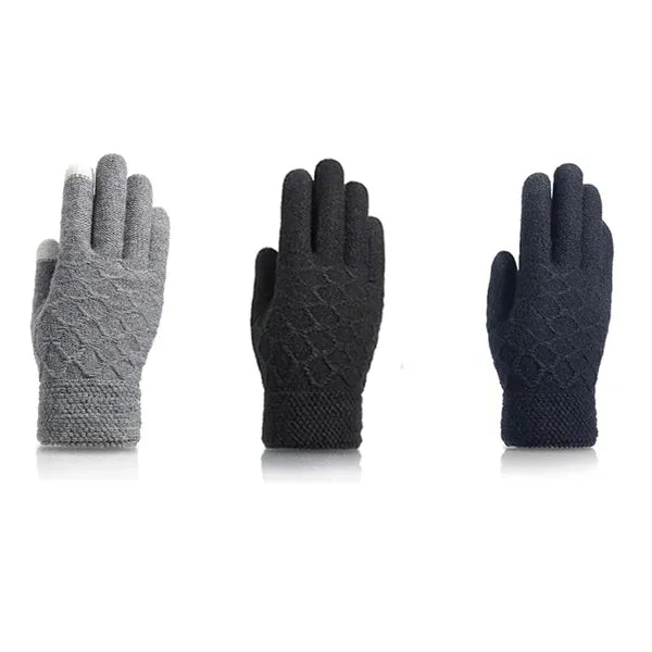 Fleece Lined Glove for Cold Weather Touch Screen