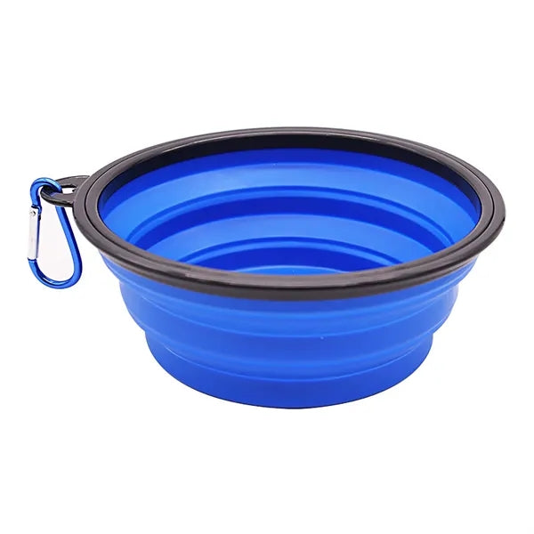 Silicone Dog Bowl Foldable Expandable Cup Dish